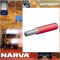 1 pc of Narva 100Amp 8 B&S Single Core Battery & Starter Cable - 30M Red colour