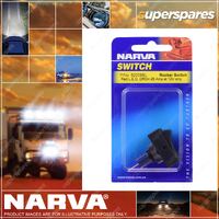 1 x Narva Off/On Rocker Switch with Red L.E.D push on terminal - Blister Pack