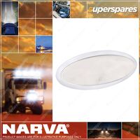 Narva 12V Oval Saturn Oval LED Interior Lamp With Touch Switch 110x280 Blister