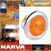Narva 9-33 Volt L.E.D Model 2 Side Marker Lamp Light With Chrome Grommet