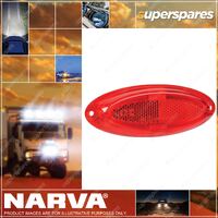 9-33V Model 21 LED Rear End Outline Marker Red Light Pipe Blister Pack Of 1