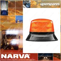 Narva 10-33V Aerotech Short Amber LED Strobe with Flange Base Type