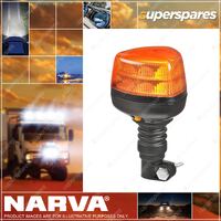 Narva 10-33V Aerotech Short Amber LED Strobe with Flexible Pole Base Type