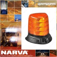 Narva 10-33V Aerotech Tall Amber LED Strobe with Flange Base Type