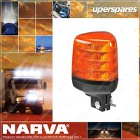 Narva 10-33V Aerotech Tall Amber LED Strobe with Rigid Pole Base Type