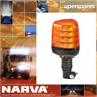 Narva 10-33V Aerotech Tall Amber LED Strobe with Flexible Pole Base Type
