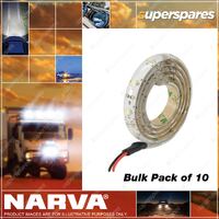 Narva 12V 600mm LED Tape Ambient Output Warm White - Bulk Pack of 10