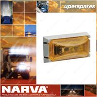 Narva Brand 12 Volt L.E.D Amber Colour Cabin Lamp and Exterior Light