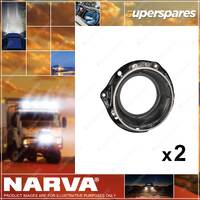 2 x Narva 7 Inch 178mm Headlamp Housings Bracke with Open Back 72191