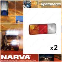 2 x Narva Rear Stop Tails Direction Indicator Reverse Lamps Signal Light