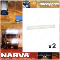 2 x Narva 10-30 Volt LED Interior Light Panels without Switch 470mm x 100mm