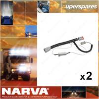 2 x Narva Patch Leads to suit Toyota Landcruiser for LED Combination Lamp
