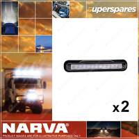 2 x Narva 9-33 Volt Model 39 Combo Black Base DIR Indicator/Stop/Tail Lights
