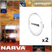 2 x Narva See Through Lens Protectors for Ultima 215 LED Lamp Blister Pack