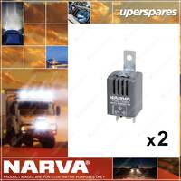 2 x Narva 12 Volt Headlights On Warning Buzzers 85 Decibels 72560BL