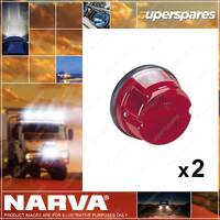 2 x Narva Rear Stop/Tail Licence Plate Lamps Blister Pack 85840BL