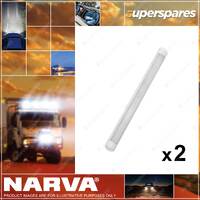 2 x Narva 12/24 Volt LED Strip Lamps Interior Strip Light - 300mm Blister Pack