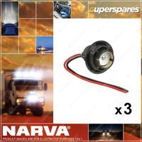 Narva Twist lock Bayonet Cap Globe Holder Suits BA15s Globes 49826 3 x Pack of 1