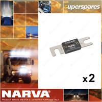 Narva 200 Amp ANL Bolt-on Fuse w/Copper Alloy Construction 2 x Pack of 1