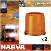 2x Narva Optimax Beacon Amber Suit Emergency Light 85650 85652 85654 85658 85691