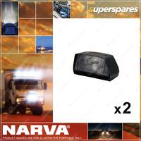 2 x Narva Licence Plate Lamp Plate Light for Truck Trailer Lighting