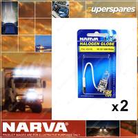 Narva H3 Halogen Globe 12V 100W Pk22S for Benz 48351BL 2 x Blister Pack of 1
