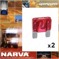 Narva 40 Amp Orange Maxi Blade Fuse - 34 x 30mm 52940BL 2 x Blister Pack of 1