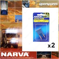 Narva 100 Amp Purple Male Plug In Fusible Link 53190BL 2 x Blister Pack of 1