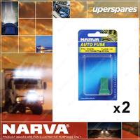 Narva Mini Female Fuse Link Plug In Type 1 40 Amp 2 x Blister Pack of 1