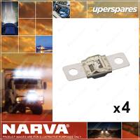 Narva 80 Amp ANS Type Fuse Bolt-on Fuse 53810BL 4 x Blister Pack of 1