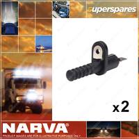 2 x Narva Universal Door Switch / Alarm Switch with Extended Arm - Blister Pack