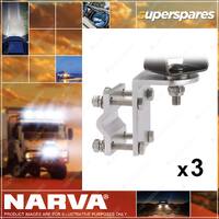 3 x Narva Mounting Bracket to suit Narva Load Lamps Lights 72700BKT
