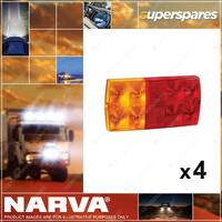 Narva 9-33V M 36 LED Slimline Rear Combination Lamp 4x Blister Pack of 1