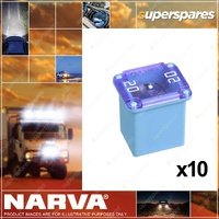 Narva Brand 20 Amp Blue LJC Fusible Link Electrical - Box Pack of 10