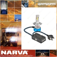 Narva Brand H4 12 / 24V High Power High Low Beam LED Headlight Globes