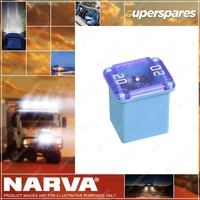 Narva Brand 20 Amp Blue LJC Mini Fusible Link - Blister pack of 1