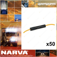 Narva In-Line Glass Fuse Holder with 30 Amp Fuse - Box Pack of 50