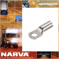 Narva Straight Barrel Cable Lugs 50mm 2 8mm Stud - Blister Pack of 2