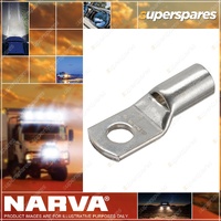 Narva Straight Barrel Cable Lugs 70mm 2 8mm Stud - Blister Pack of 2