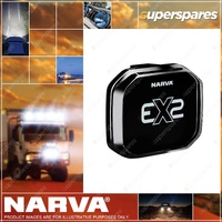 Narva Black Lens Cover to suit 3" Double Row EX2 EX2R Light Bar Lighting