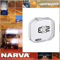 Narva Clear Lens Cover to suit 3" Double Row EX2 EX2R Light Bar Lighting