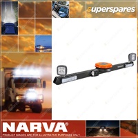 Narva 12 / 24V Micro Aeromax Utility Bar 1200mm With 72449 Pair Work Lamps