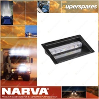 Narva 12/24V LED WARNING LAMP - Amber with 6x1W LEDS - FRONT WINDOW SHROUD ONLY