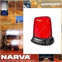 Narva 10 - 33V "Aerotech" Heavy Duty Tall Red LED Strobe - Flange