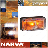 Narva 9-33V LED Side Directional Indicator Amber With Black Base And 0.5M Cable