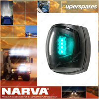 Narva 9-33V 2 Nautical Mile LED Starboard Lamp With Clear Lens White