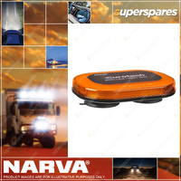 Narva 12 / 24V Eurotech Mini LED Light Box -Amber Magnetic Base with socket