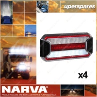 4 Narva 9-33V LED Rear Stop/Tail Direction Indicator Reverse 0.5M Cable Model 70