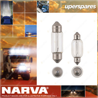 Narva Festoon Globes 12 Volt 5W and 21W SV8-5.8 11x36mm 15x41mm 2 Boxes of 10
