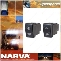 Narva OE Style Driving Light Switch Aux Light Switch for Holden Colourado Rodeo